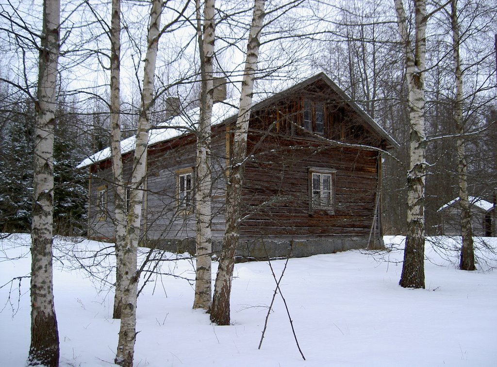 Harjukosken mylly, päärakennus by Jorma Hokkanen