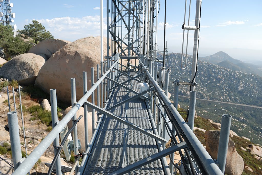 On the tower, Woodson Mountain by donmussell