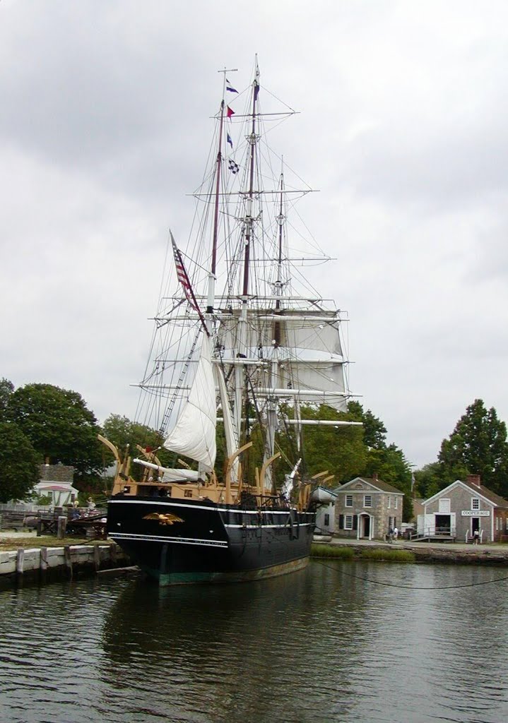 The Charlers W. Morgan - Mystic Seaport by jacrabit