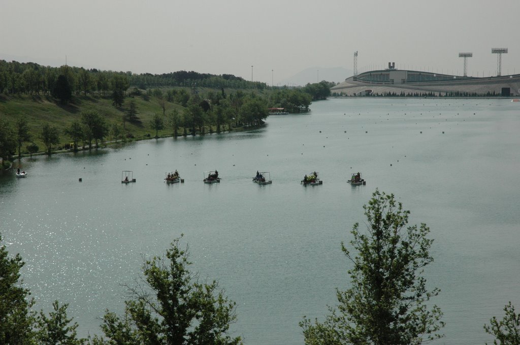 Azadi lake by Mohammad Farkoosh