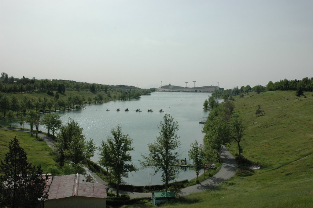 Azadi lake by Mohammad Farkoosh