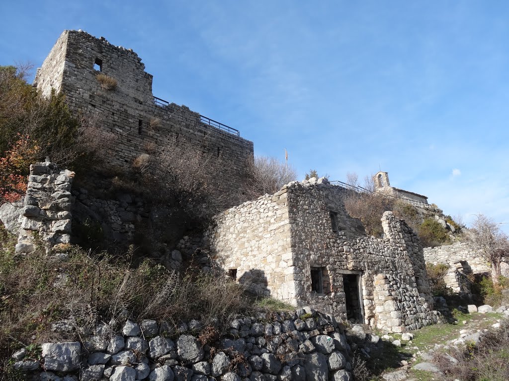 Castell de Saldes (novembre 2012) by EliziR