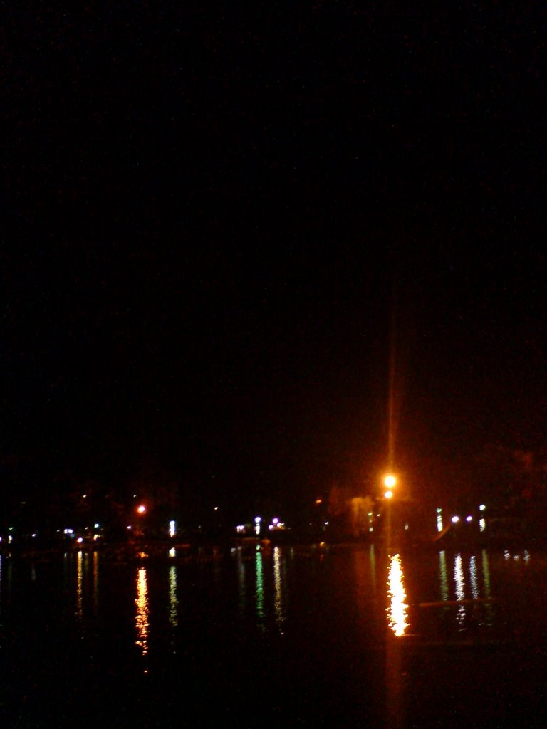 Burnham Lake at night by rennie balajadia