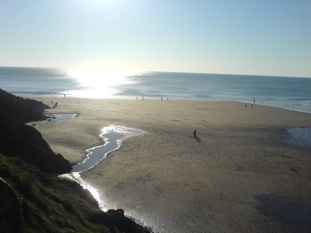 Caswell Bay by Rayhan