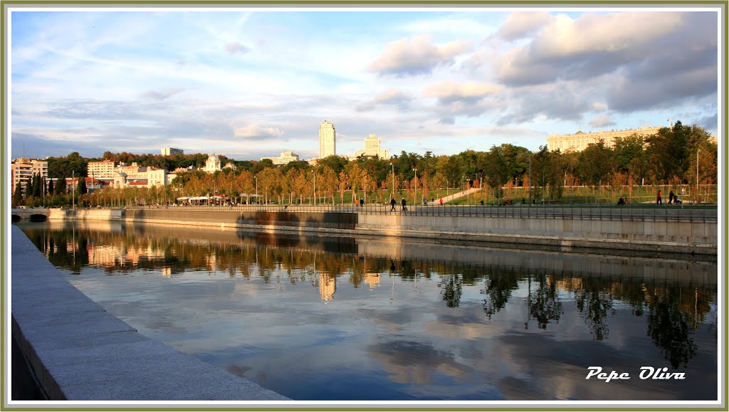 Madrid desde Madrid Río. by pepe oliva