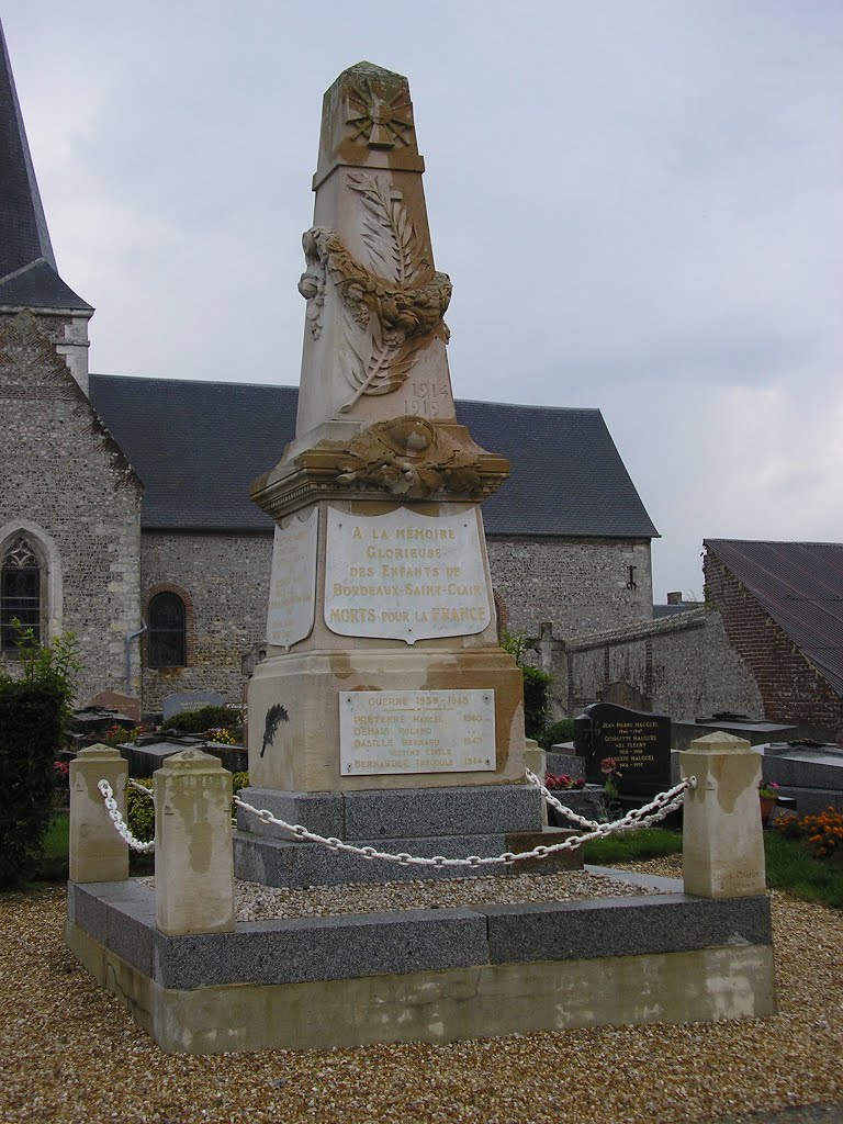 76-Bordeaux Saint Clair monument aux morts by jefrpy