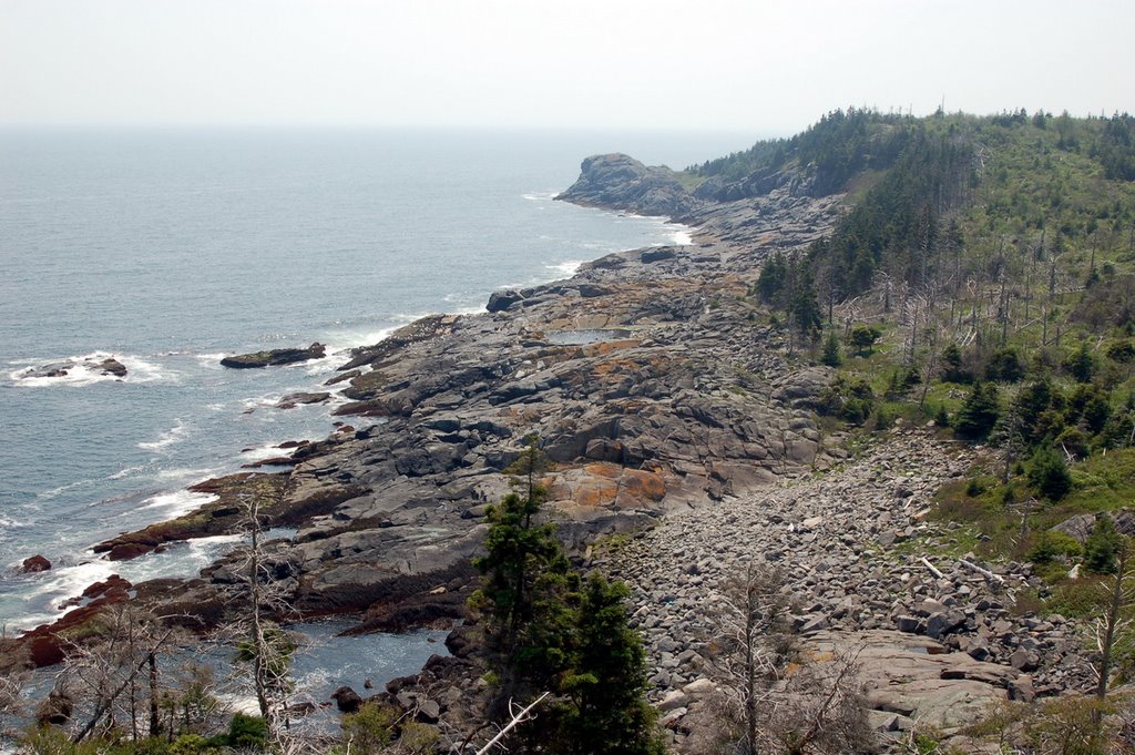 Monhegan Island- Cliff view by wnl27