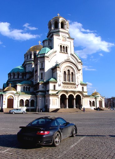 The Alexander Nevski Catedral by Bojidar Hinkoff