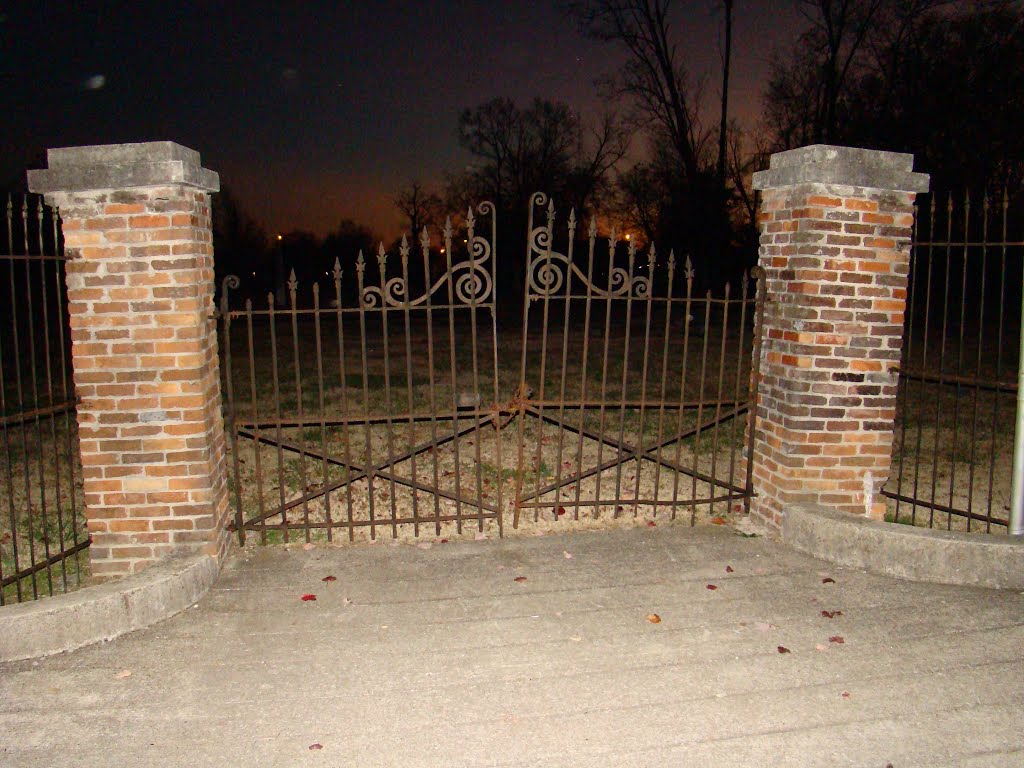 Old City Cemetery at night by FAST GIRL (KRISTY FOX)