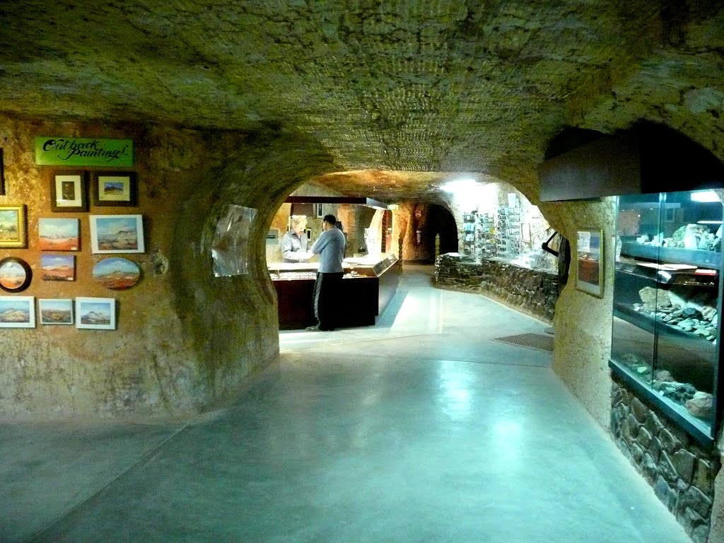 Interior of Umoona Opal Mine at Coober Pedy, South Australia.. by Jaideep Chaudhary