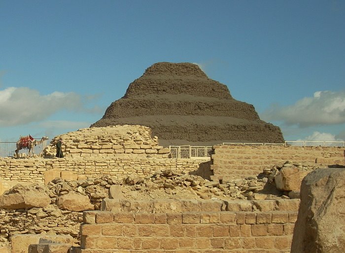 Pyramid of Djoser Rd, Al Badrashin, Giza Governorate, Egypt by Maciek Samiła