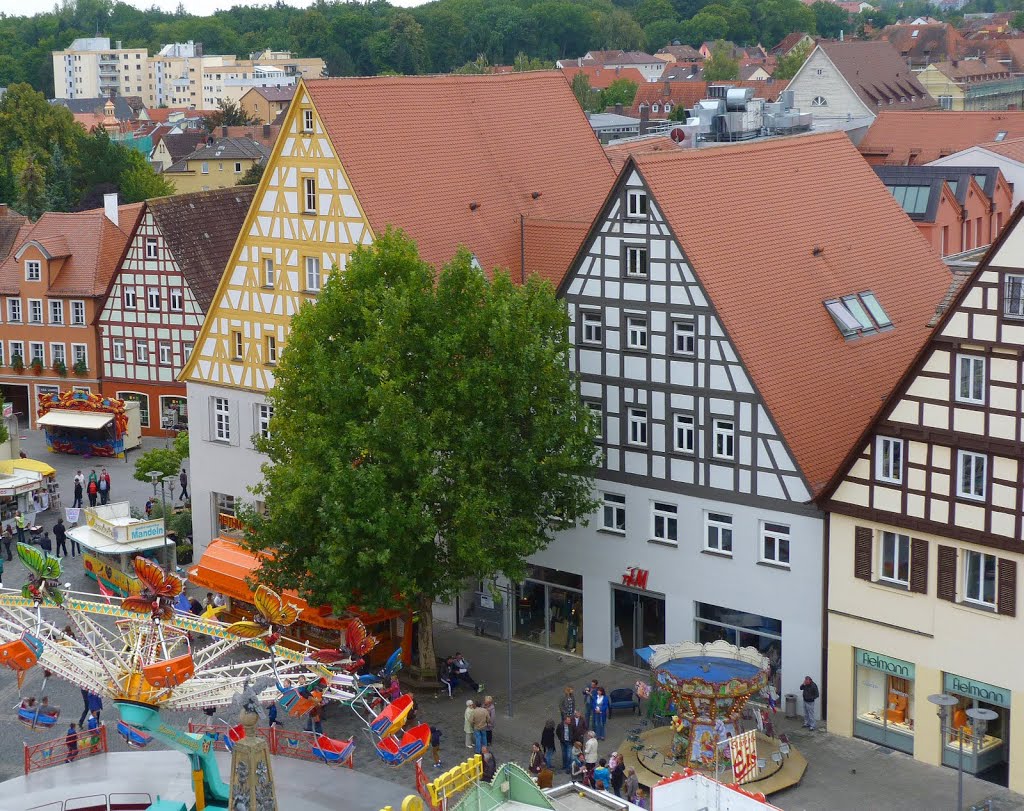 Kirchweih am Marktplatz (Schwabach) by Ku-Ma