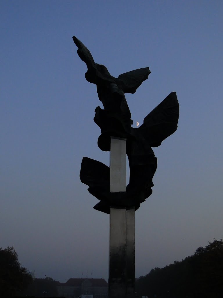 Szczecin, Monument to the Poles Deed. by © truskawka