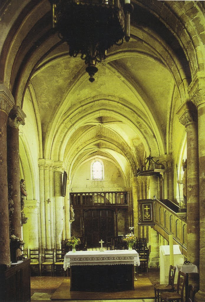 Vallangoujard Choeur de l'église Saint Martin by Amis du Vexin