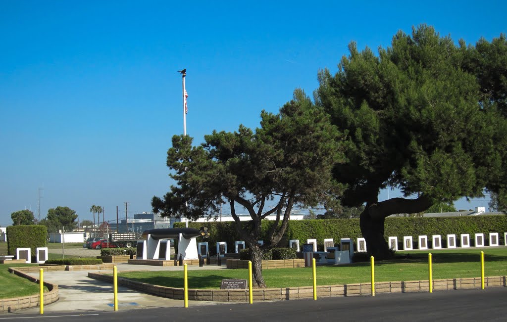 US Submarines Veterans WWII Memorial, Seal Beach (3891) by donbrr