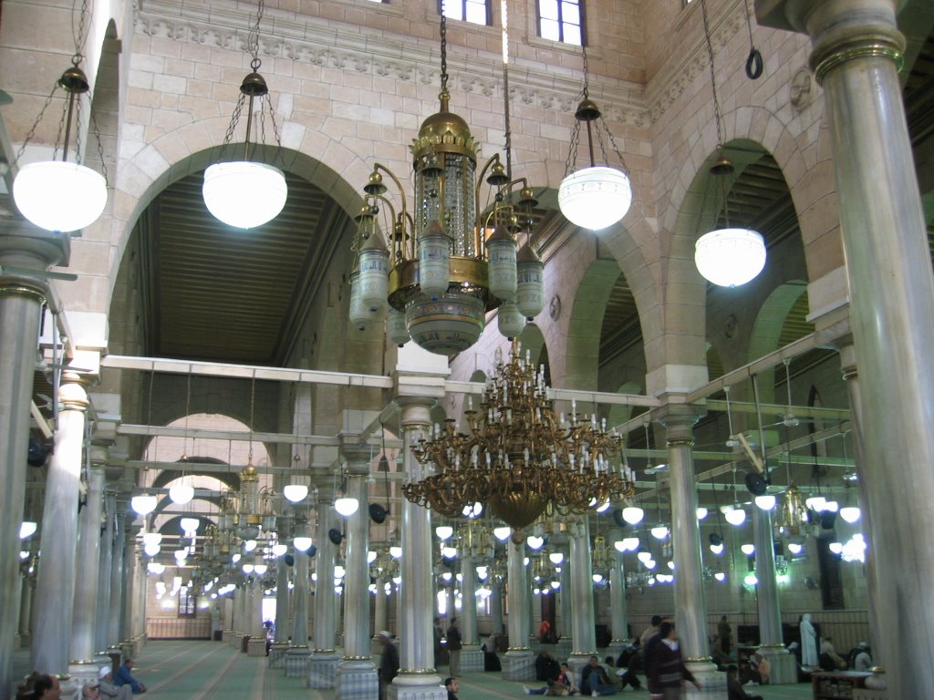 Cairo El Hussain Mosque by filiz kulan