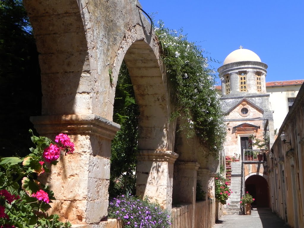 Monastry of Agia Triada by LILYFR