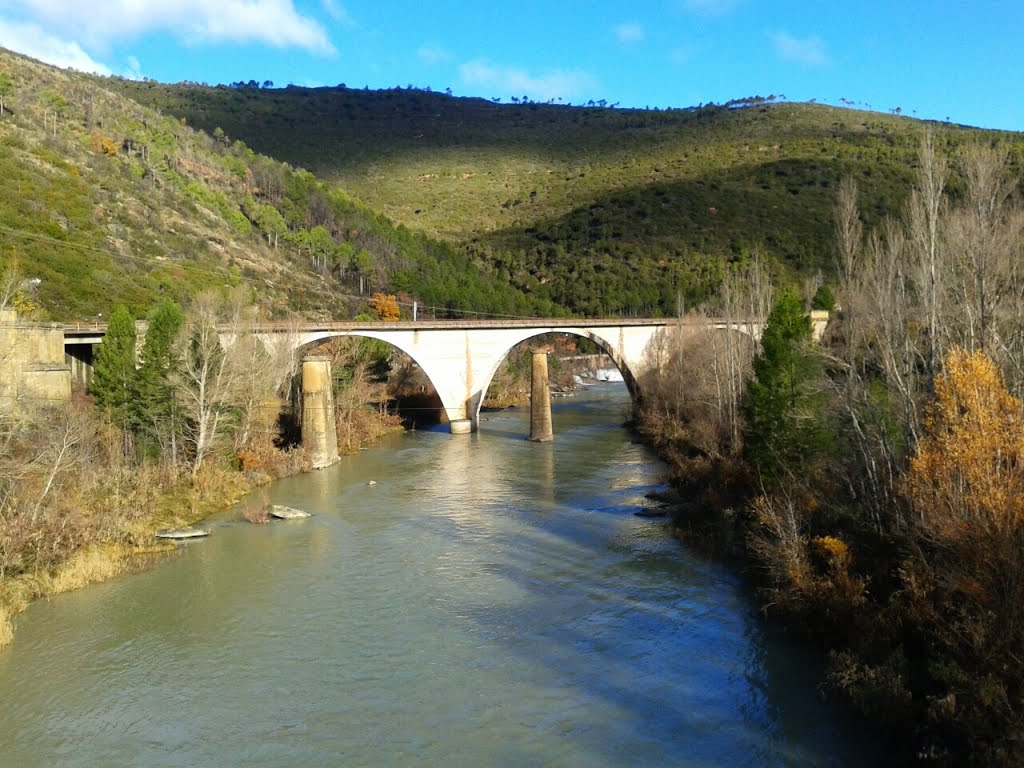 Puente del canfranero en la Garoneta Vieja by Beorlegui