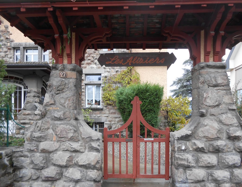 Vevey, boulevard St-Martin 27, Les Aliziers (Edmond-Georges Quillet 1906) by Jacques Lasserre