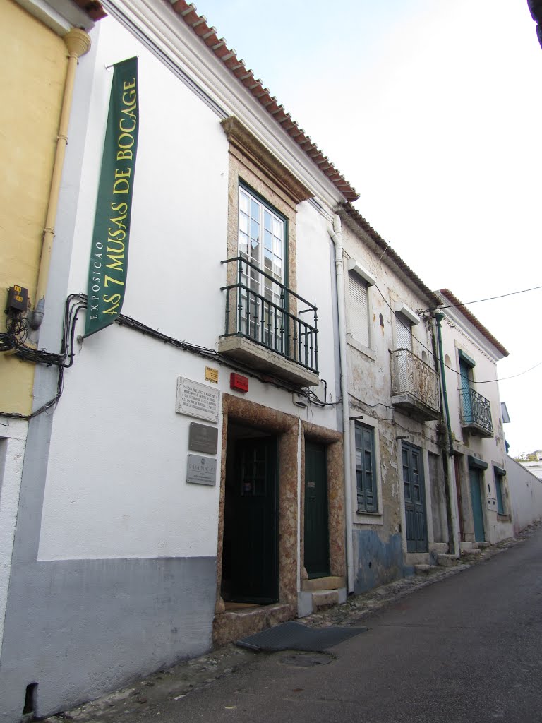 Setúbal - R Edmond Bartisol, Casa Bocage onde o Poeta nasceu em 1765, 2012Nov by Luís Boléo