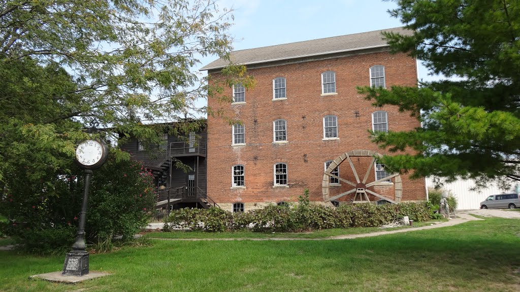 Meek's Flour Mill, Bonaparte, IA by chfstew