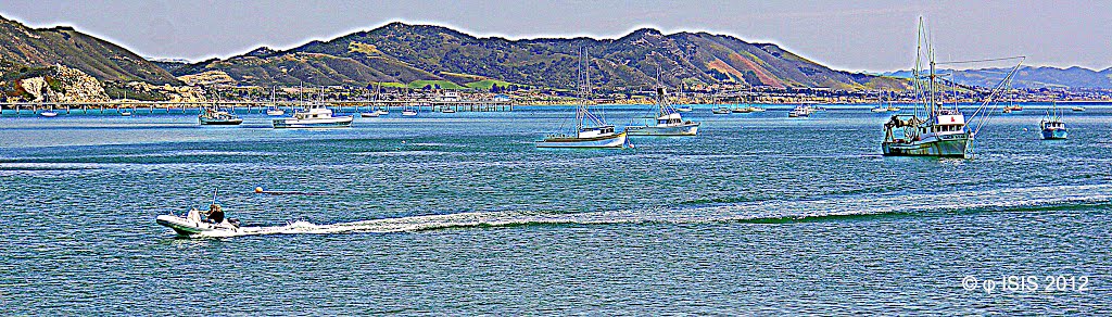 Looks South at San Luis Obispo Bay • Avila Beach by Easy Street Images ©