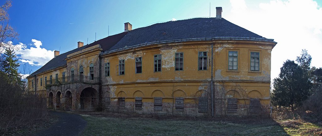 Abandoned Castle in Alsóbogát by Czárt András - czartandras.hu