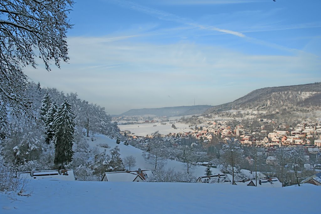 Aussicht vom Knöckling im Dezember by ds53