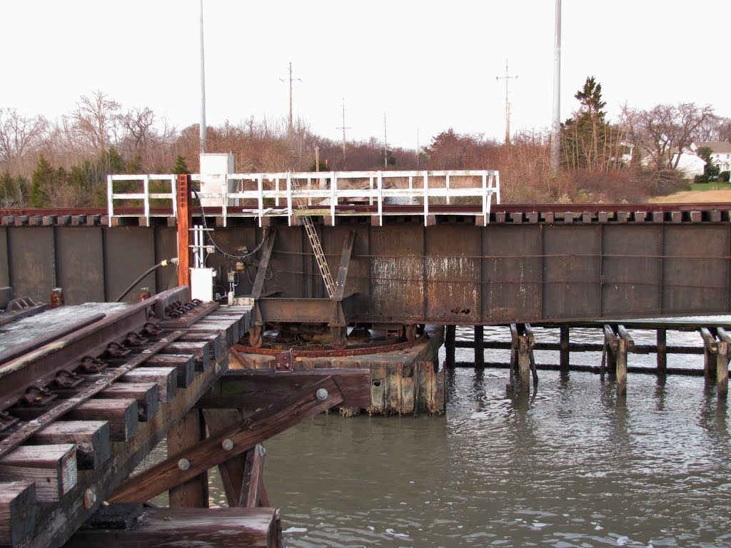 Cape May Canal Swing Bridge by Chris Sanfino