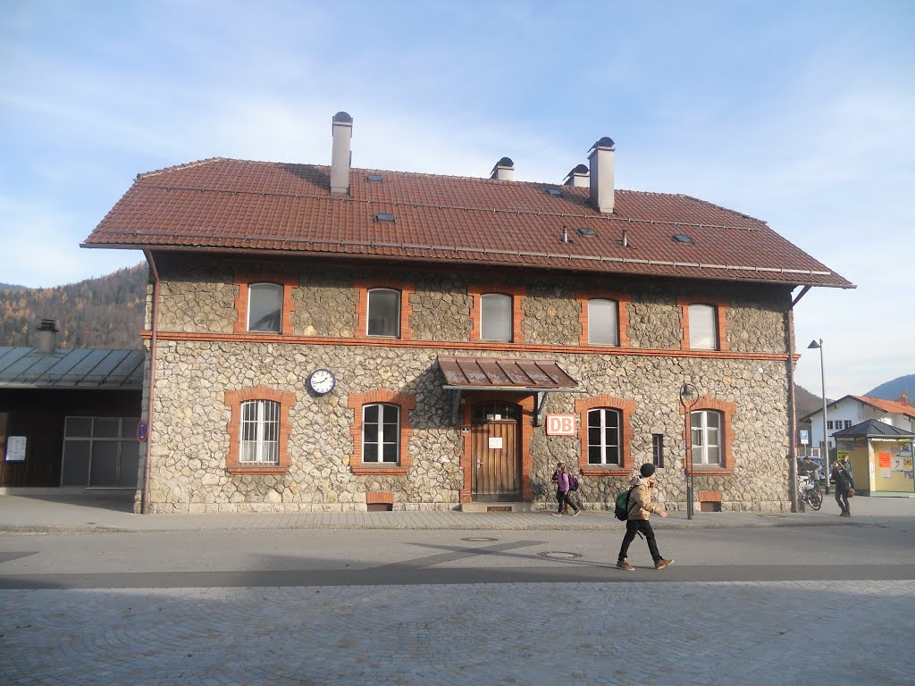 Bahnhof Ruhpolding by Christoph Rohde