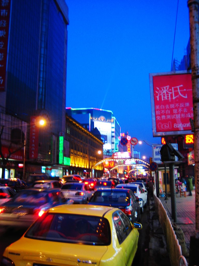 Night View of Guogeli St. by NovHeaven