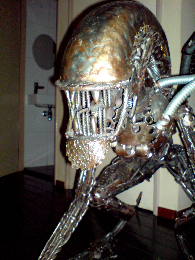 Alien at the Tribe bar by Gareth.Stadden