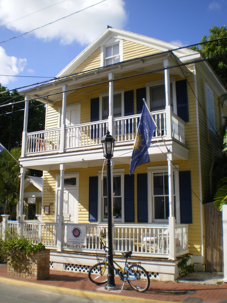 House on Whitehead st Key west by Gareth.Stadden