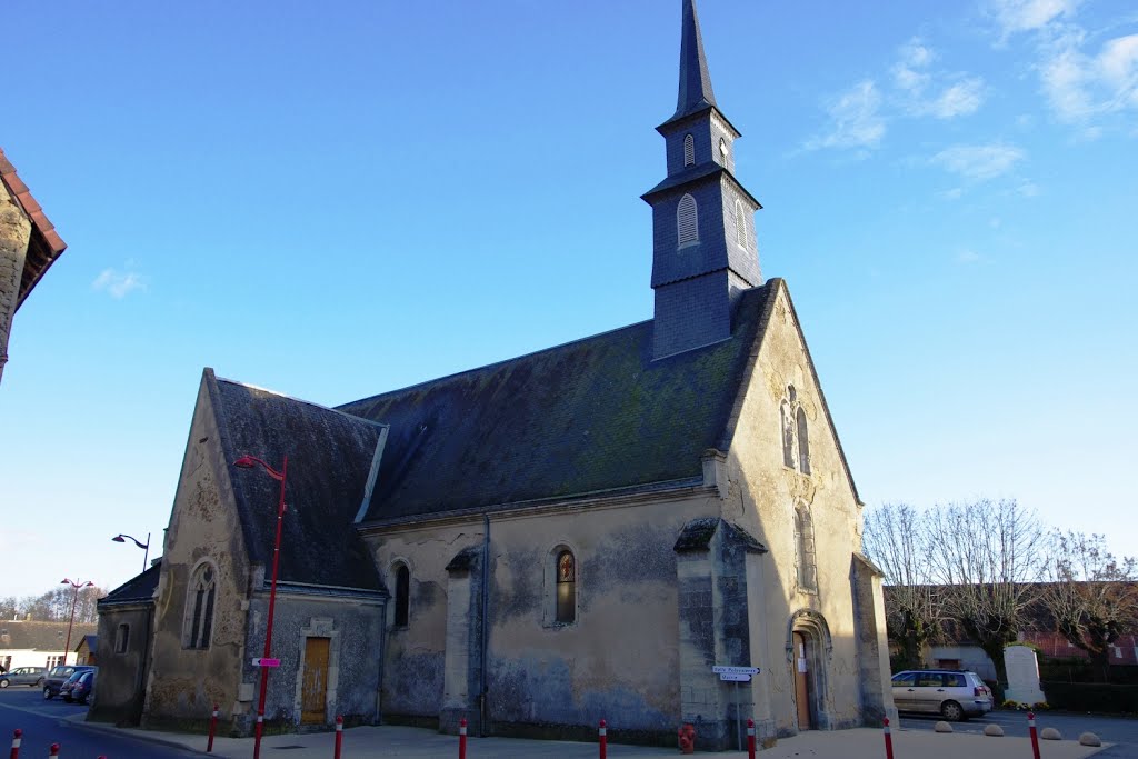 Église de Beillé by Jean-Paul Dominique BERTIN