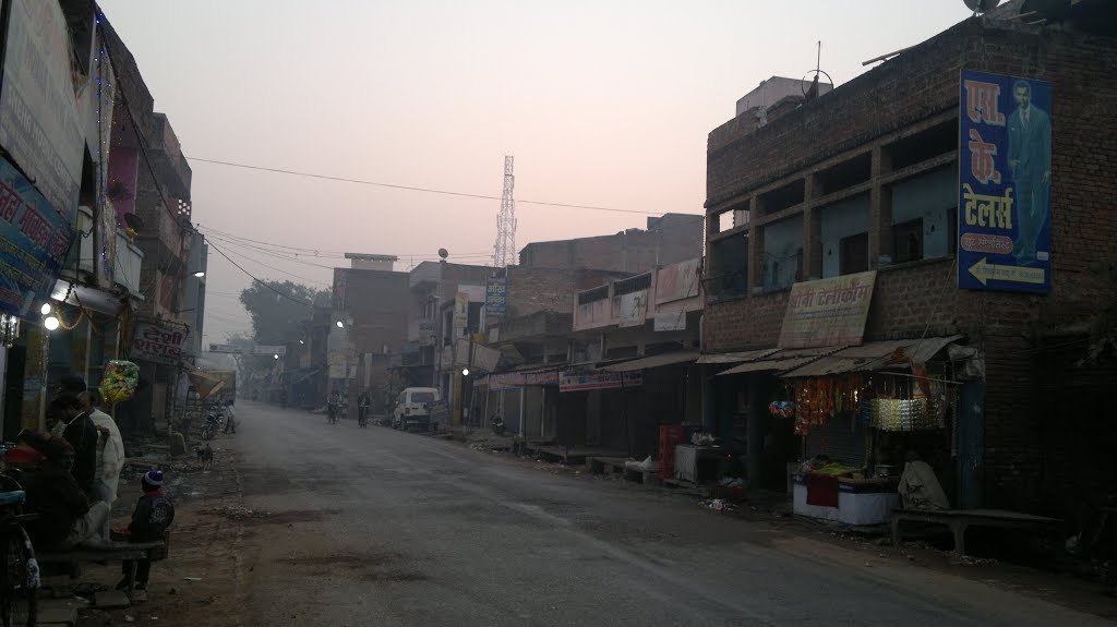 Badshahpur main road by Kamal007