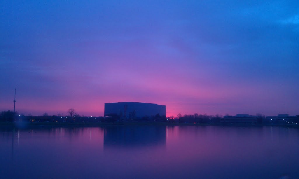 Morning over the Lake at The Precedent Office Park by Nate Jessup