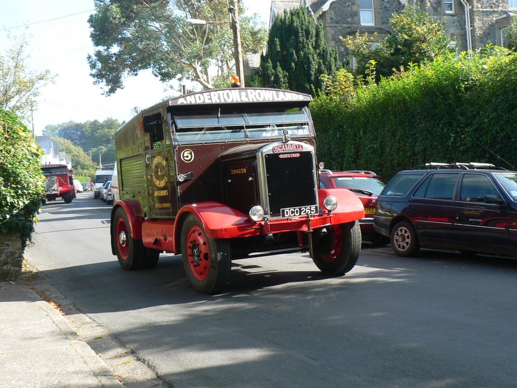 Old Fire Mashines Parade in Okehampton by DXT 1