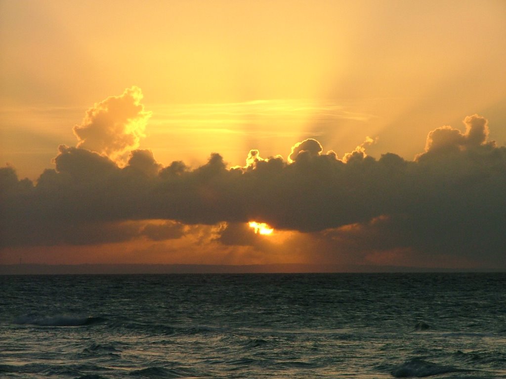 Sunset in Varadero CUBA by Rebb Karoly