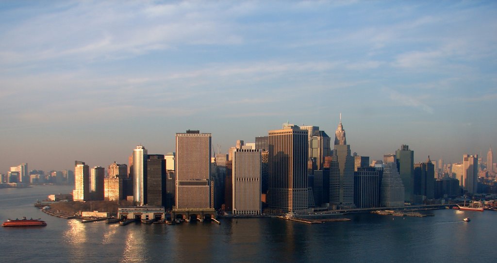 Manhattan skyline new york by seadoo-paul