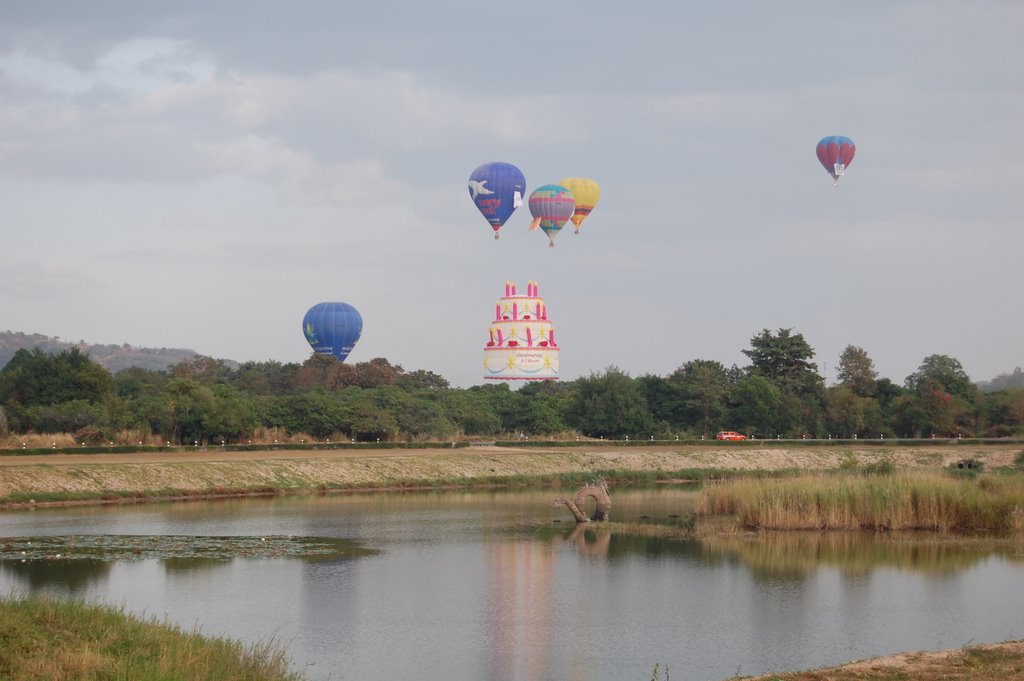 Pattaya balloon fiesta by ballonvaart