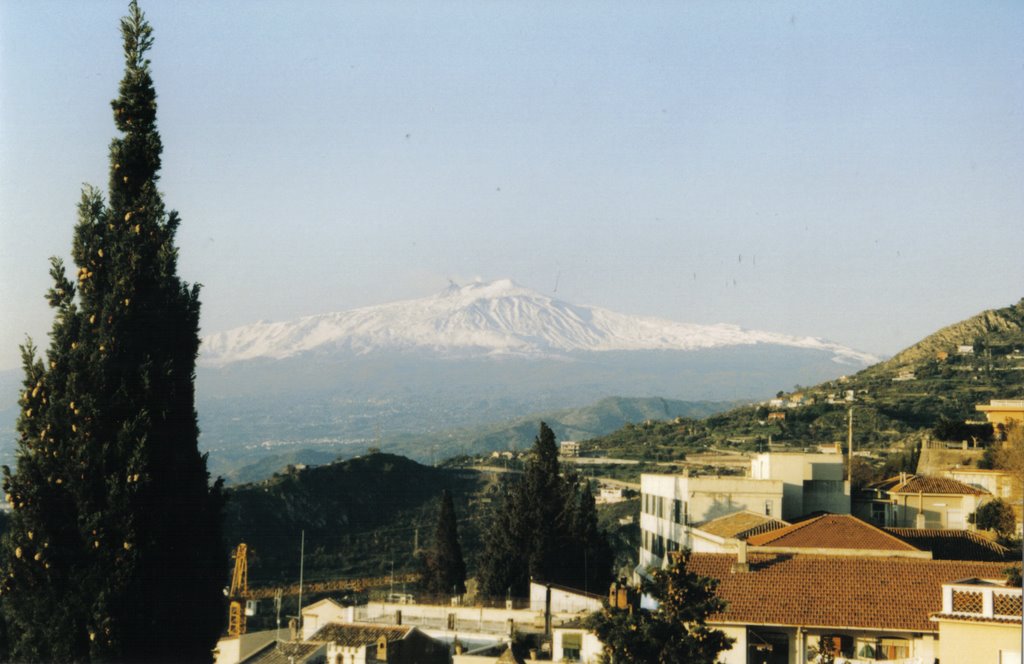 Sizilien, Etna von Taormina by A. Fischer