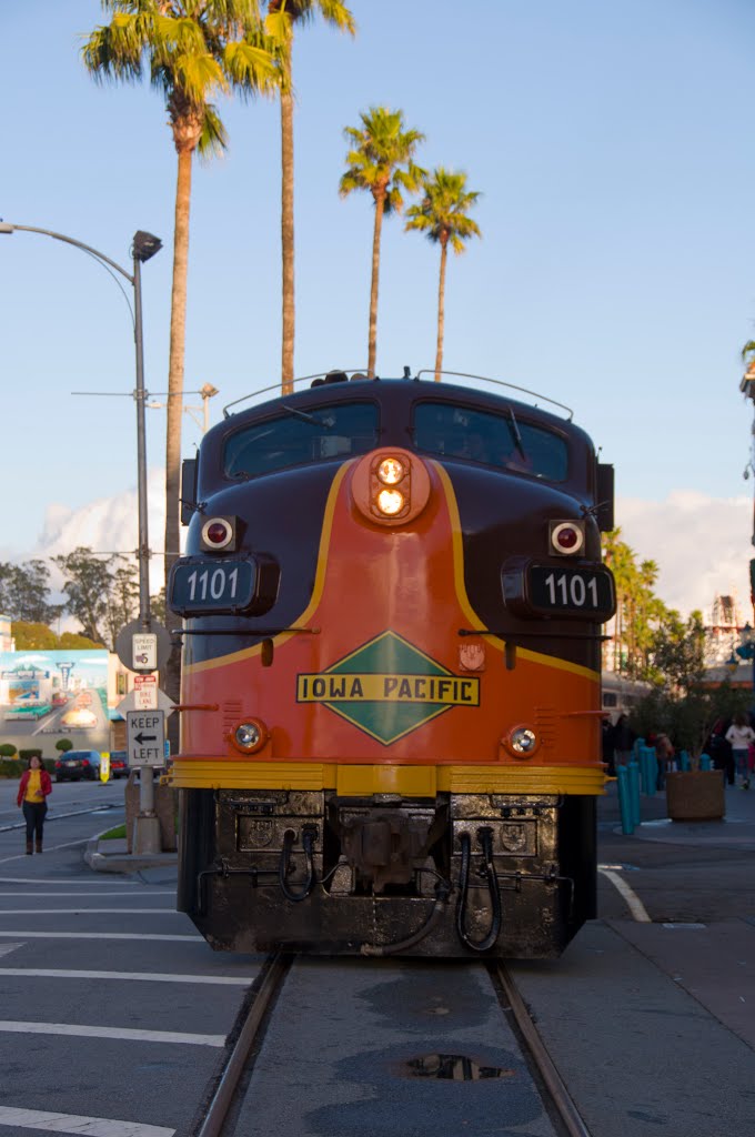 Train at the Boardwalk by NateG