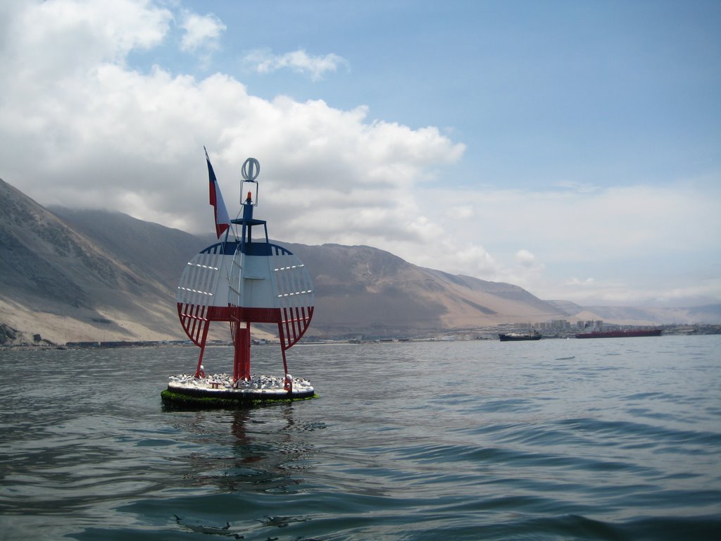 Vista a Iquique de Boya by respinozas