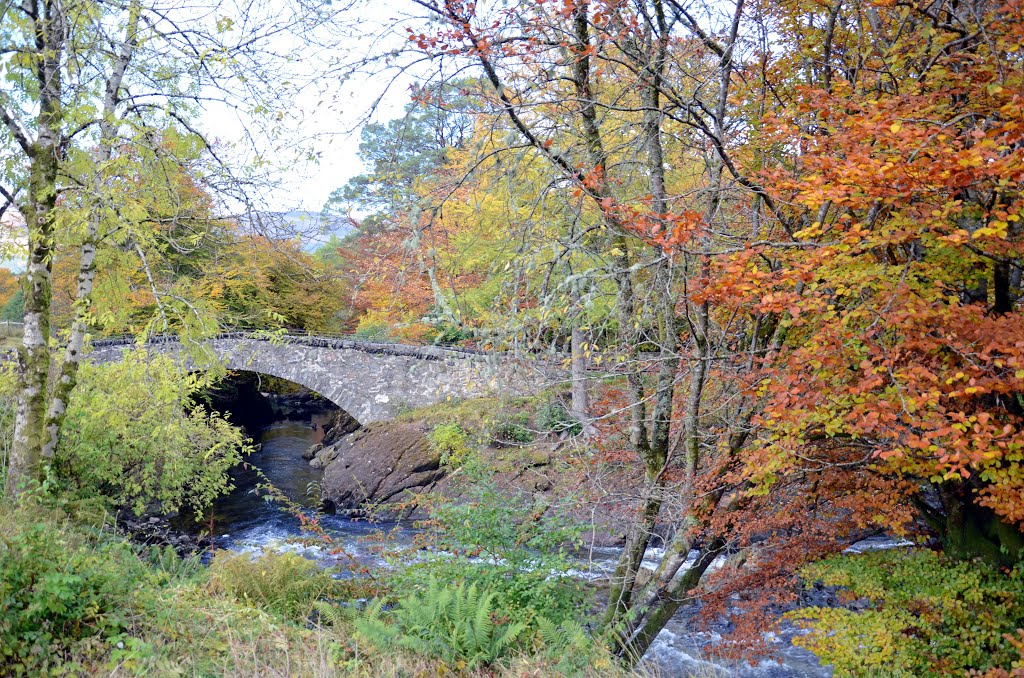 Carnoch Bridge River Coe by Haggs