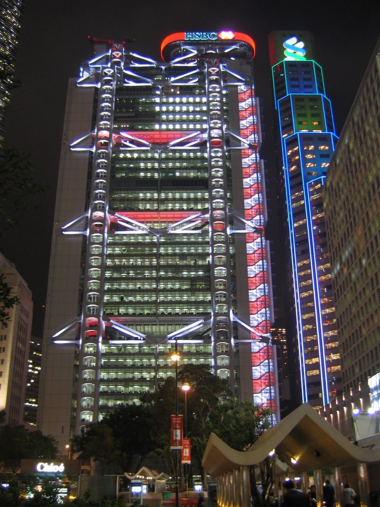 HSBC Building, Central, Hong Kong by ajoramos