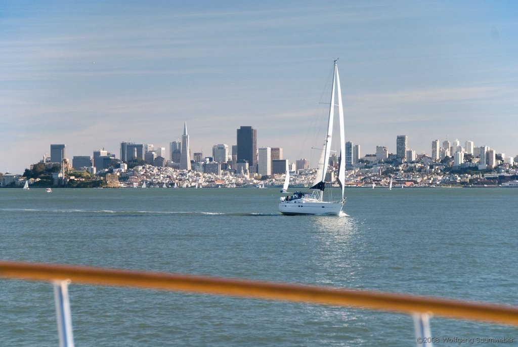 San Francisco (from SF Bay) by Wolfgang Saumweber