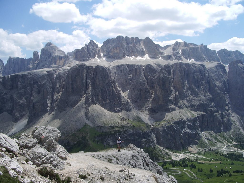 Sella Group - Dolomites:- www.ViaFerrata.org.uk by johndaly