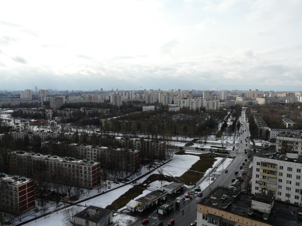 Beskudnikovsky District, Moscow, Russia by Sergey Mitrakov