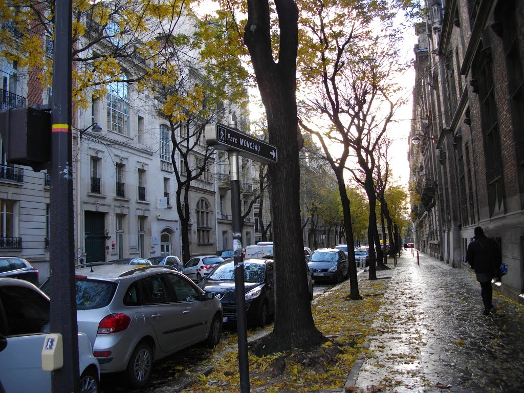 Rue Georges Berger à Paris 17e by Claudius B.