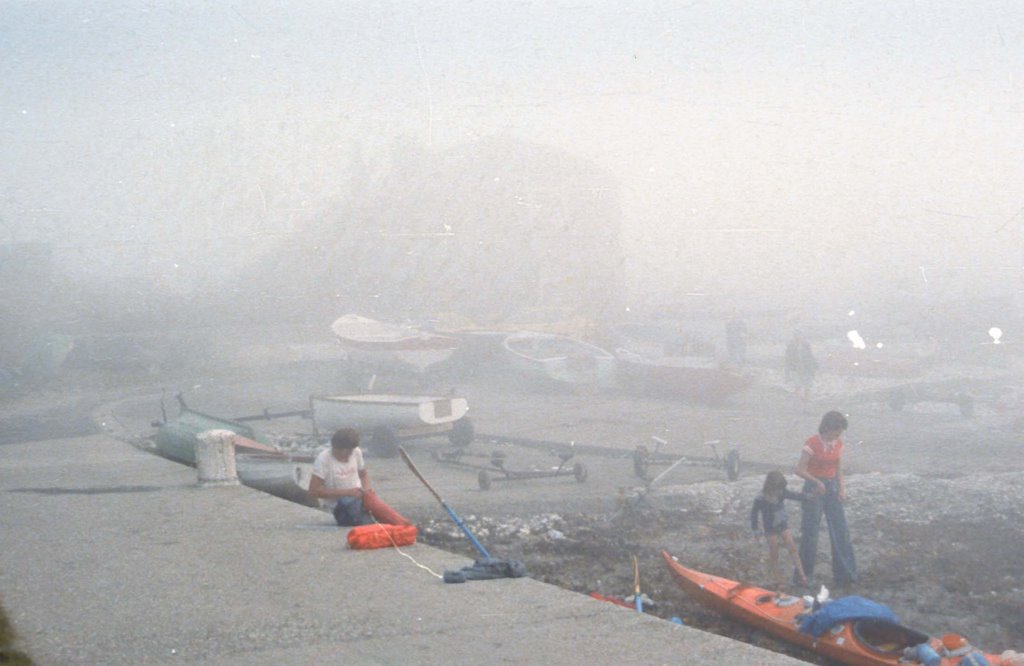 VERY MISTY at PORT MUCK by CLIVE BAILEY